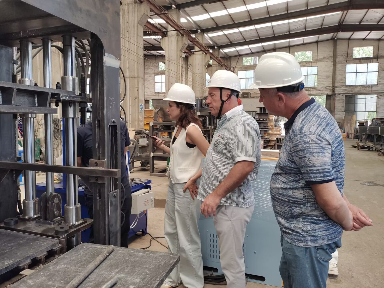 Команда на выставке